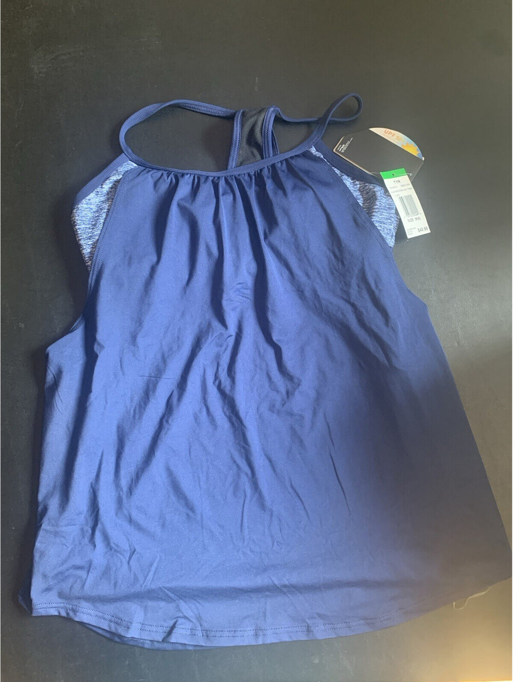 TYR  Mantra Shea 2N1 Tank Blue Medium UPF 50+